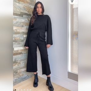 Wide Leg Pants With top